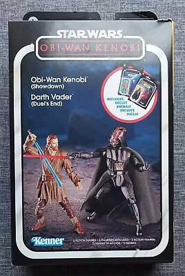 Hasbro Kenner: Star Wars Obi-Wan Kenobi (Showdown) + Darth Vader (Duel's End) • $48