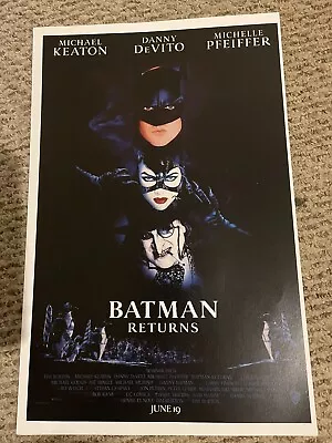 Batman Returns￼ Poster 11 X 17   (98) • $16.97