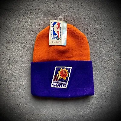 Phoenix Suns - Beanie Hat NBA - Rossmor Industries - Made In USA - New With Tags • £59.99