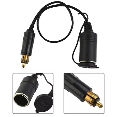 Power Cord Car Charger 12V-24V 20A Accessories Adapter Dust-Proof EU Plug • £11.78