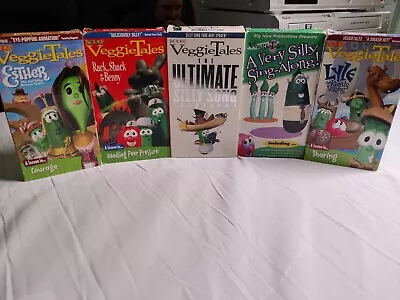 Veggie Tales VHS Lot • $10