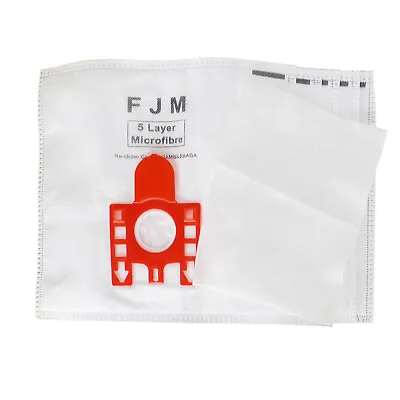 5 X Vacuum Cleaner Hoover Dust Bags And Filter For MIELE FJM C1 C2 Compact • £6.95