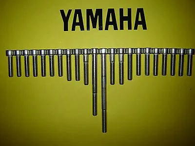 Yamaha XV250 250cc Virago V Vee Twin Stainless Steel SS Engine Cover Bolt Kit  • $12.37