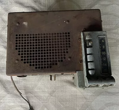 1949 Packard 6 Volt Automotive Tube Radio PA393607 Project Piece ~ As Is. • $25