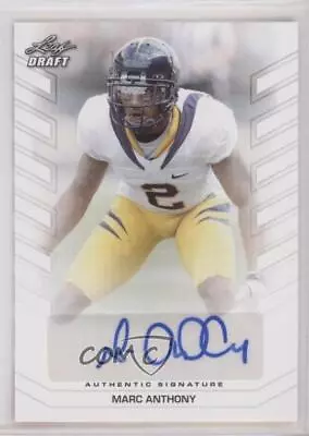 2013 Leaf Draft Auto Marc Anthony #BA-MA1 Rookie Auto RC • $1.39