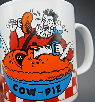 Despetate Dan Cow Pie Comic Character Tea Coffee Mug By Coloroll Collectible Cup • £5.50