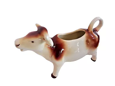 Vintage  German White And Brown   Cow Creamer • £4.99