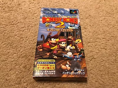 Donkey Kong Country 2 Super Famicom • $34