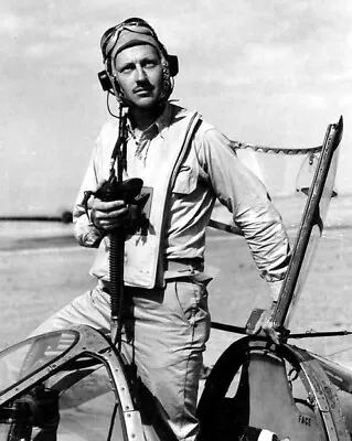 Lockheed P-38 Lightning Pilot WWII WW2 8x10 Photo 27b • $7.43