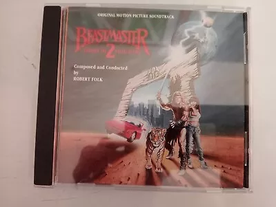 Robert Folk Beastmaster 2 Original Soundtrack Score CD Intrada 1991 Rare OOP • £12