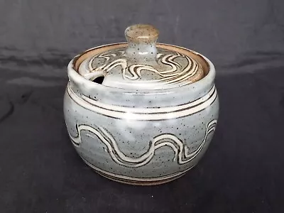 £6 • Buy Winchcombe Studio Pottery Lidded Preserve Pot Possibly By Eddie Hopkins C.1960's
