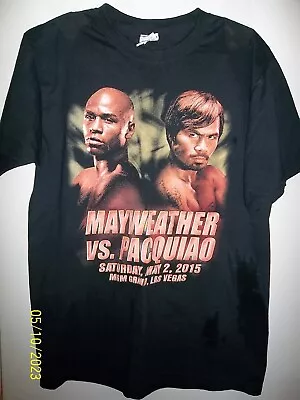 Mayweather Vs. Pacquiao Fight Of The Century T-shirt Size M • $42.95