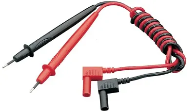 Pair Of Red And Black 1000V Or 20A Multimeter / Multitester Test Probe Leads • £3.75