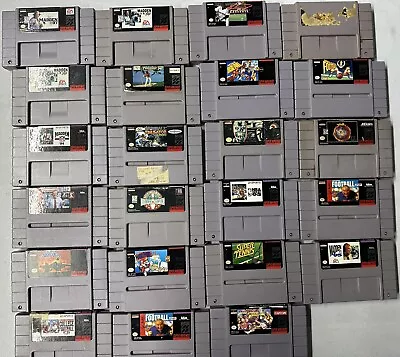 SNES Super Nintendo Games Lot 1. Read Description • $9.99