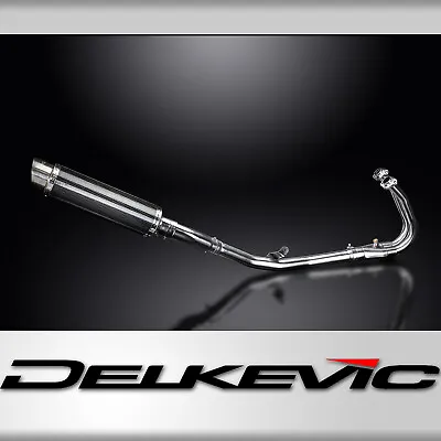 KAWASAKI NINJA 400 Z400 2018-22 FULL EXHAUST 350mm CARBON ROUND BSAU SILENCER • $416.86