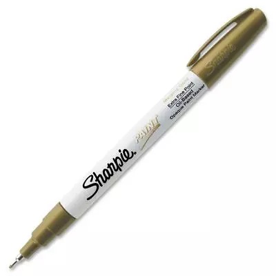 SHARPIE 35532 PAINT MARKER EXTRA FINE POINT GOLD 1 Each • $7.10