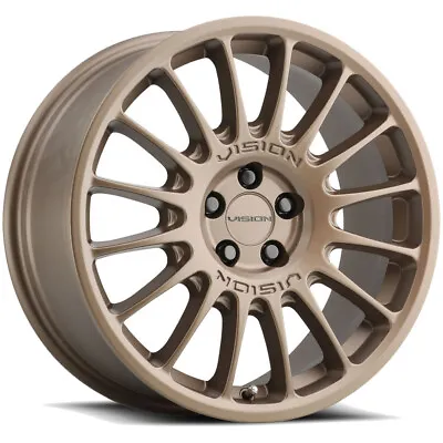 $236.99 • Buy Vision 477 Monaco 20x8.5 5x112 +35mm Bronze Wheel Rim 20  Inch