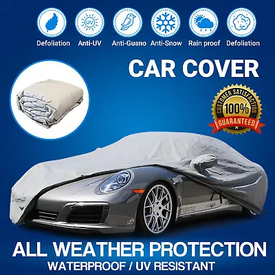 Car Cover For 2015 2016 2017 2018 2019 SUBARU WRX STI W/ STI BIG SPOILER • $69.99