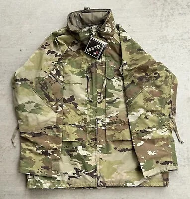Military Jacket Large Regular Apecs Parka Gore-Tex Multicam Camouflage USGI New • $224.99