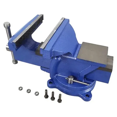 8  Bench Vise With 360° Swivel Locking Base Bench Clamp For Milling Machine • $138.18
