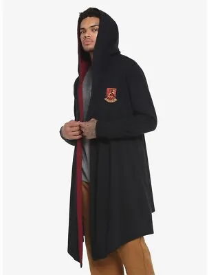 NWT Unisex Adults Harry Potter Gryffindor Hooded Cloak - Size Small - Hot Topic • $39.99