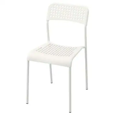 IKEA ADDE Chair White • £18.99