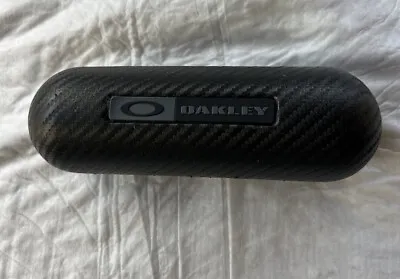 Oakley Carbon Fiber Hard Sunglasses Case. Some Wear. See Pics And Read • $11.95