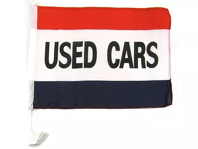 12x18 Used Cars Red White Blue Car Window Vehicle 12 X18  Flag • £7.56