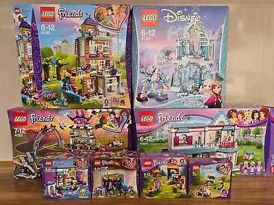 LEGO Friends And Elsa's Ice Palace Sets (Brand New And Used) • $110