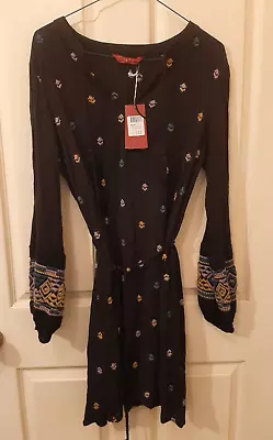 $50 • Buy Tigerlily Ladies Maelynn Long Sleeve Dress Black Size 8 BNWT RRP$180