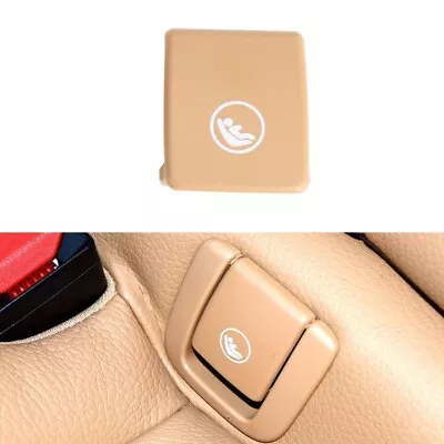 1pc-Rear Child Seat Isofix Mount Cover Brown For Volvo S90 V90 S60 XC40 XC60 • $9.09