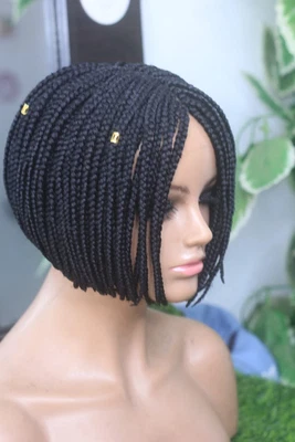 £50 • Buy Bob Wig, Bob Braids, Short Bob Wig, Closure Finishing In Color 1