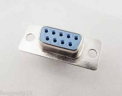 DB9 D-SUB 9 Pin RS232 Serial Female Jack Socket PCB Solder Type Connector PC Use • $1.29