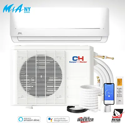 6000 - 12000 BTU Mini Split Heat Pump Air Conditioner Mia Series 115V 20 SEER • $676