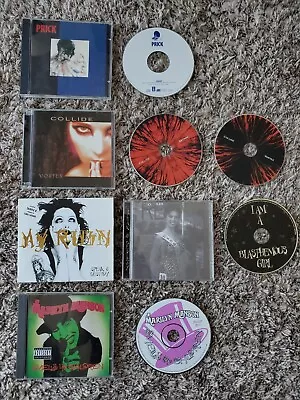 MARILYN MANSON COLLIDE MY RUIN (TAIRRIE B Of TURA SATANA) PRICK | 5-CD LOT • $40