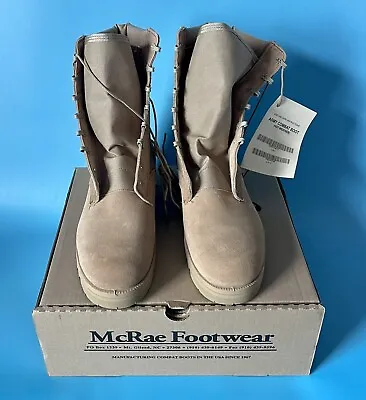 McRae 3A059 Hot Weather Army Combat Boots — New W/ Box & Tags — Mens 13 Regular • $69.99