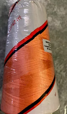 1 Maxi-Lock Serger Thread Cones 100% Polyester 3000 Yards Oranges • $12