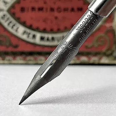 Vintage Sommerville & Co No. 2220 F Pen Nibs Sir Josiah Mason Dip Pen Nibs • $7