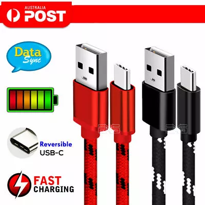 Fast Charging Type C Charger Cable Samsung Galaxy Note 20 10 9 8 S8 S9 S10 Plus • $5.99