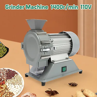 Micro Plant Grinding Machine Mill Plant Machine Grinder Soil Pulverizer 1400rpm • $172.90
