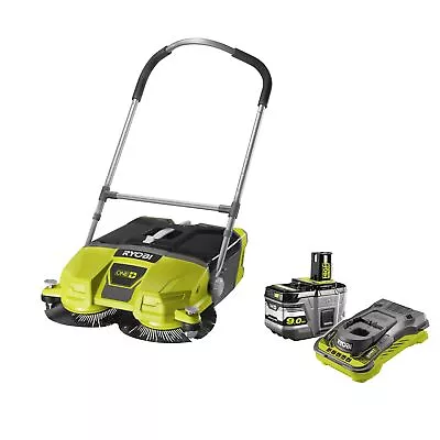 Ryobi R18SW3-0 Sweeper Battery 18V ONE+ 53cm 17 Lt 140 Rpm Kit 9.0 Ah • £787.99