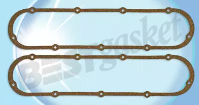 $28.86 • Buy BEST Engine Valve Covers Gasket Set CORK For Cadillac 425 472 500 V8 1968-1979