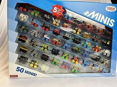 THOMAS & FRIENDS Minis 50 PK Train Engines 2015 ~ 5 EXCLUSIVE WARRIORS Weighted • $159.99