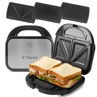 $45.99 • Buy DIJIAJIA Sandwich Maker, Panini Press Grill, 750 Watt 3 In 1
