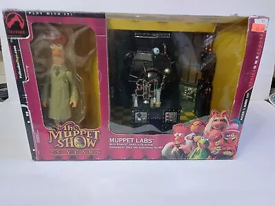 Palisades Muppets Show BUNSEN & BEAKER Figures LAB Playset & Accessories • $86.92