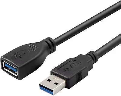 $11.99 • Buy 2m Premium USB 3.0 SuperSpeed Data Extension Cable Type A Male To Type A Female