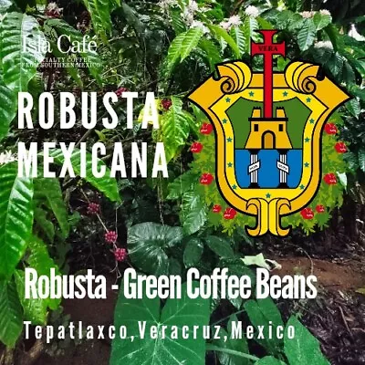 MEXICO VERACRUZ ROBUSTA Green Coffee Beans • $38