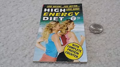 Globe Mini Mag #848 High Energy Diet Lose Weight Feel Better Look Good! 1988 NOS • $4.74