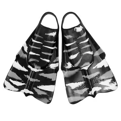 DaFiN X Zak Noyle (Black And White) - Bodysurfing Swim Fins • $84.08