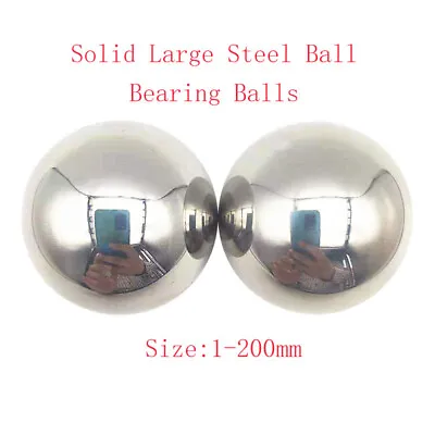 Smooth Ball Bearing Steel Ball High Precision Solid Bearing Balls Dia 1mm-200mm • $2.41